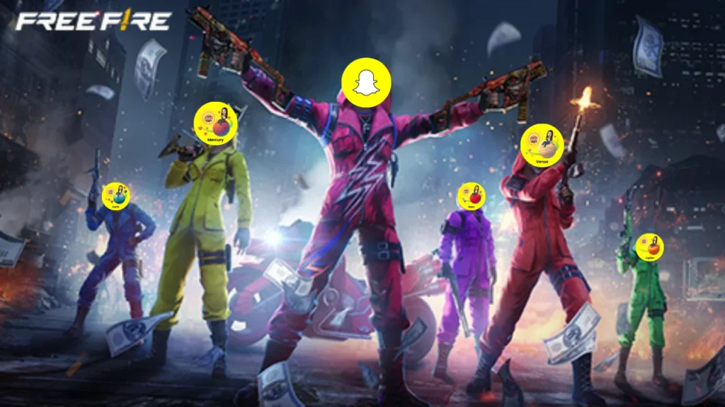 snapchat and freefire friendship