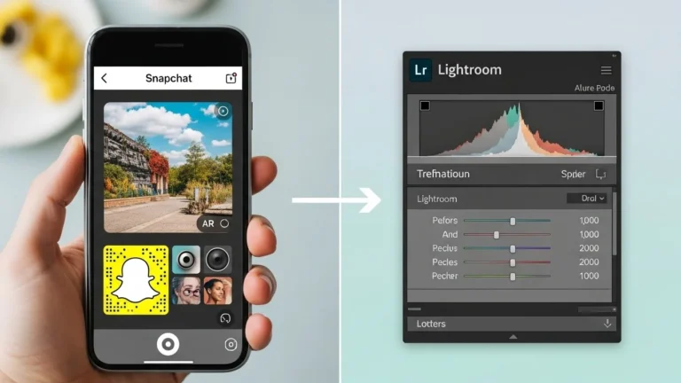 How Snapchat and Lightroom Create Eye-Catching Photos